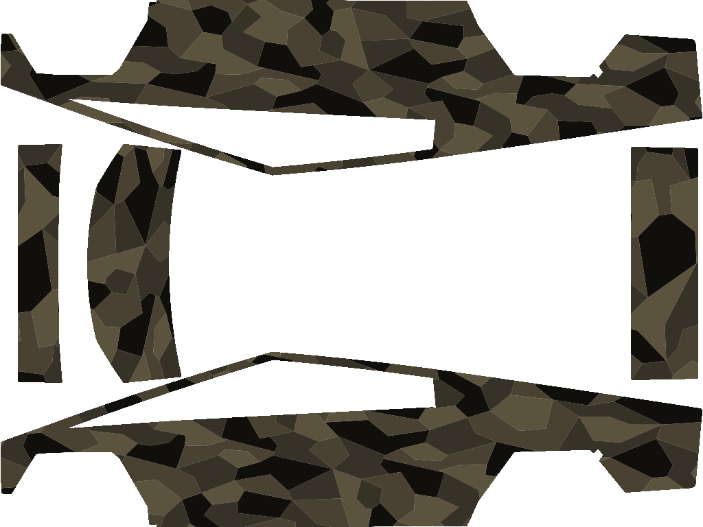 Camo Brown Tesla Cybertruck wrap design texture pattern