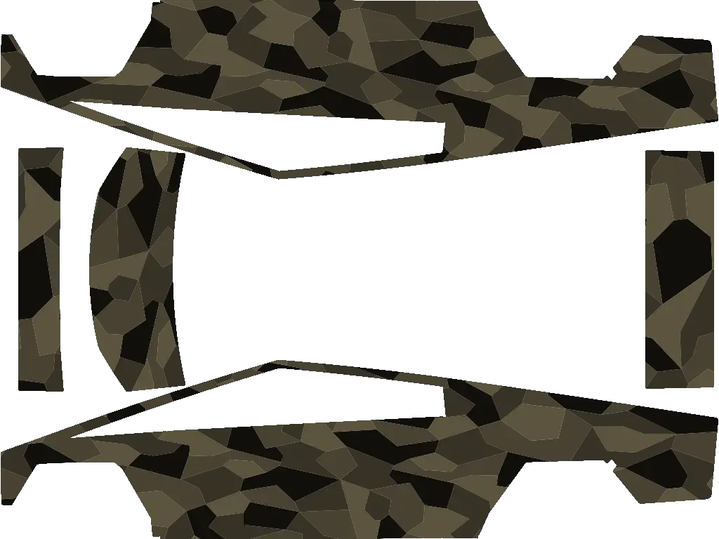 Camo Brown Tesla Cybertruck wrap design texture pattern