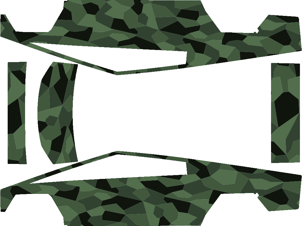 Camo Green Tesla Cybertruck wrap design texture pattern