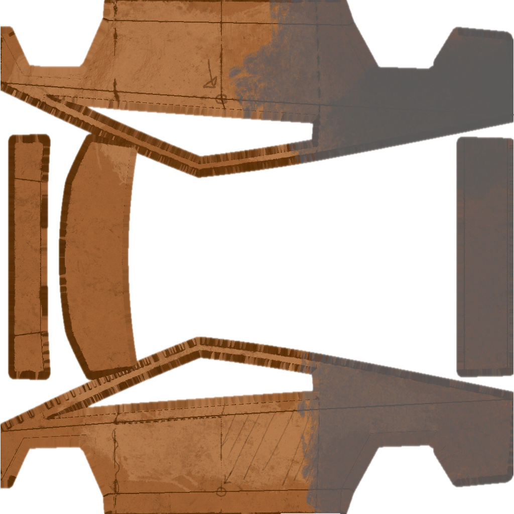 Clay Tesla Cybertruck wrap design texture pattern