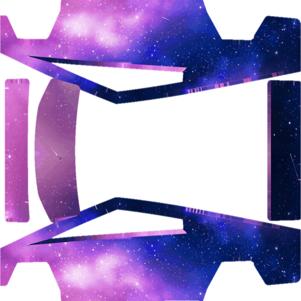 Cosmic Burst Tesla Cybertruck wrap design texture pattern