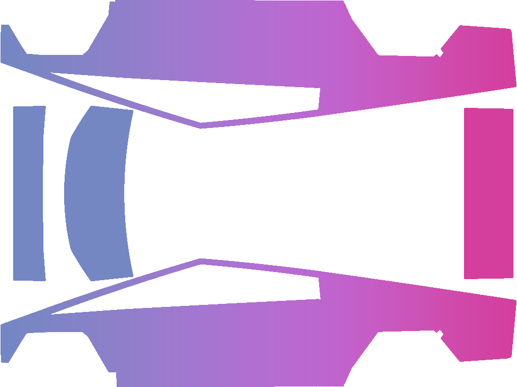 Gradient Cotton Candy Tesla Cybertruck wrap design texture pattern