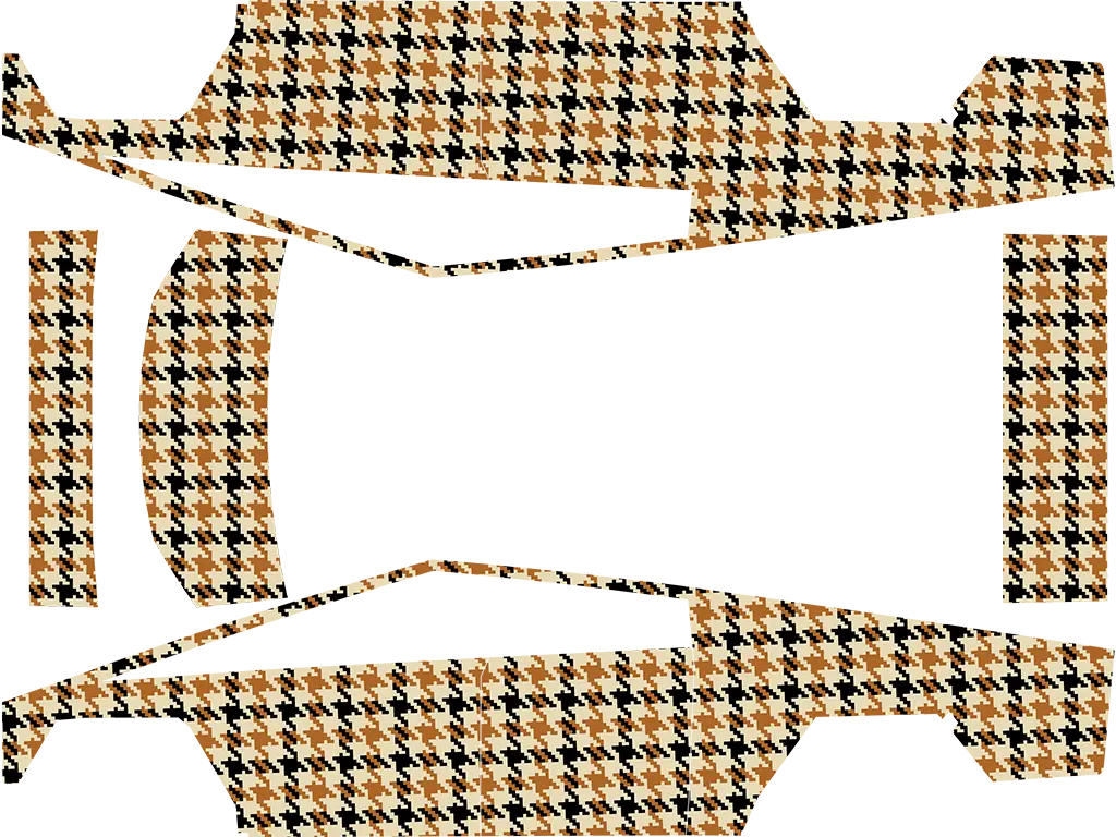 K-9 CHECK Tesla Cybertruck wrap design texture pattern