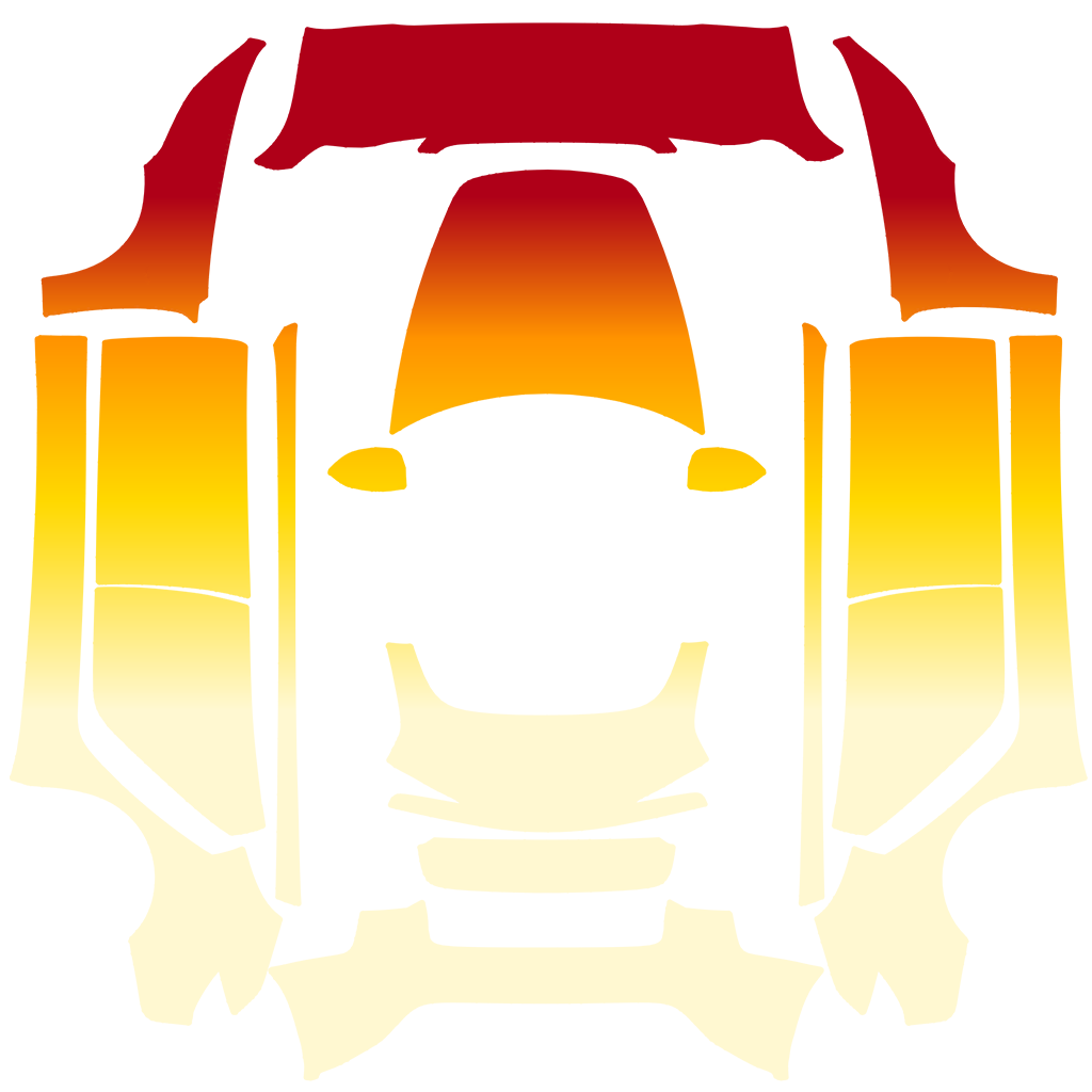 Vintage Gradient Tesla Model 3 焕新版 wrap design texture pattern