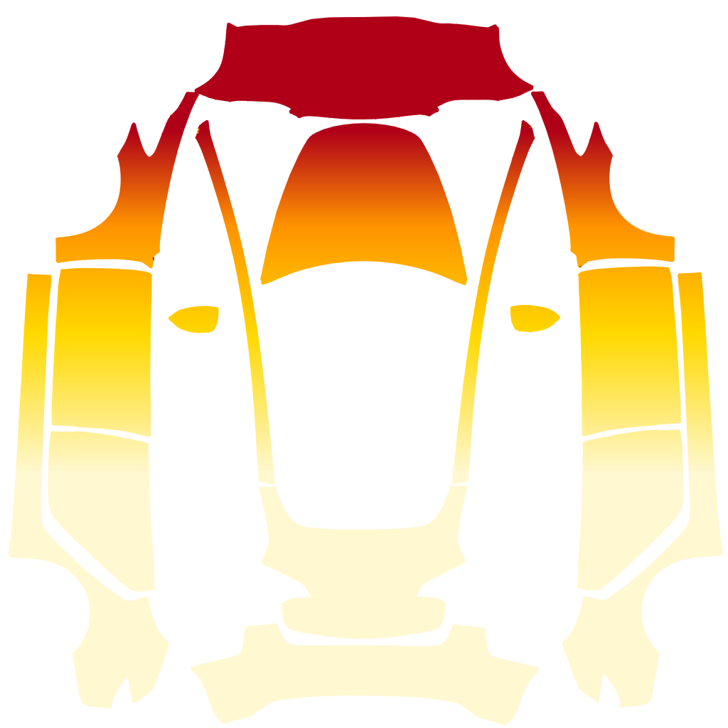 Vintage Gradient Tesla Model 3 wrap design texture pattern