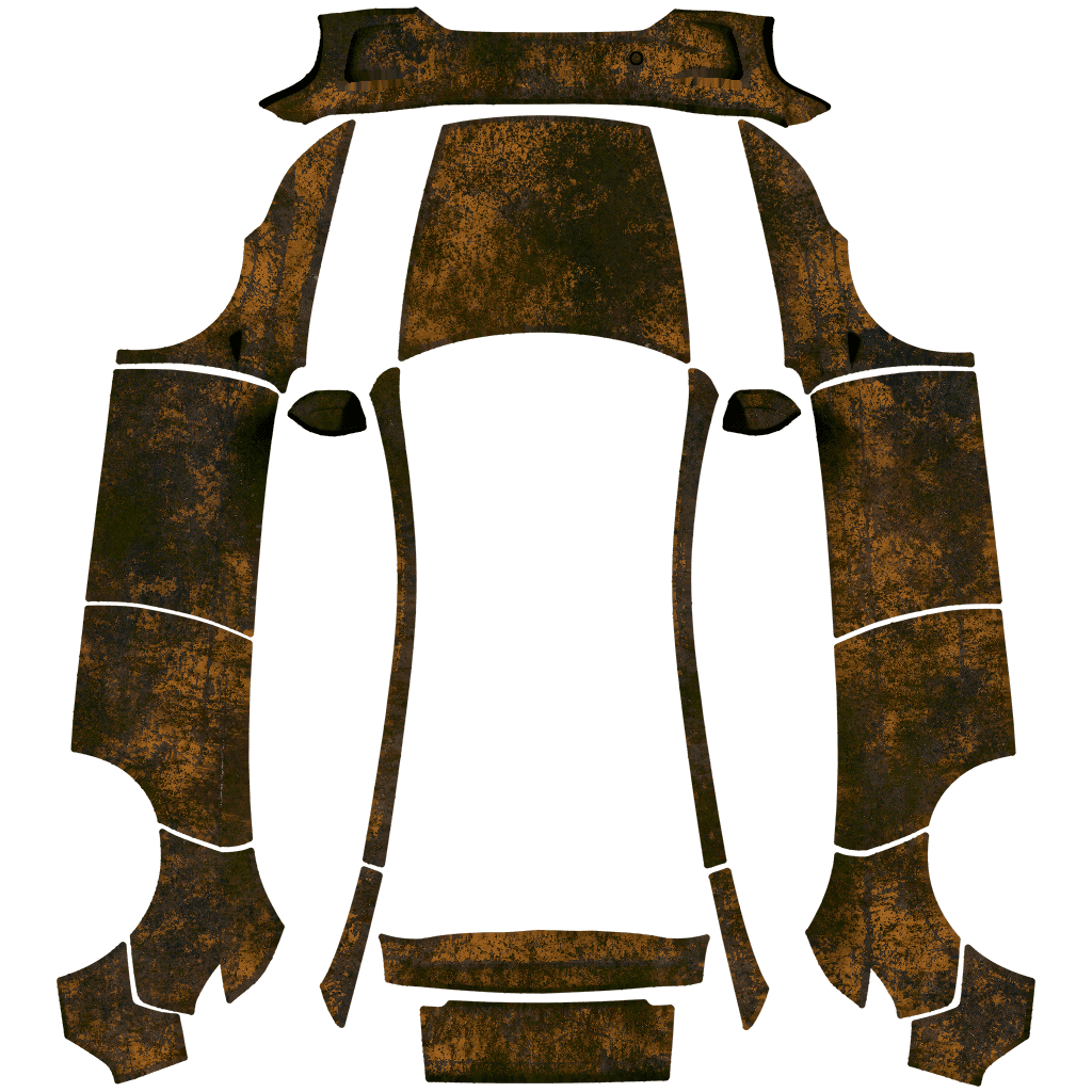 Apocalypse Tesla Model Y 焕新版 wrap design texture pattern