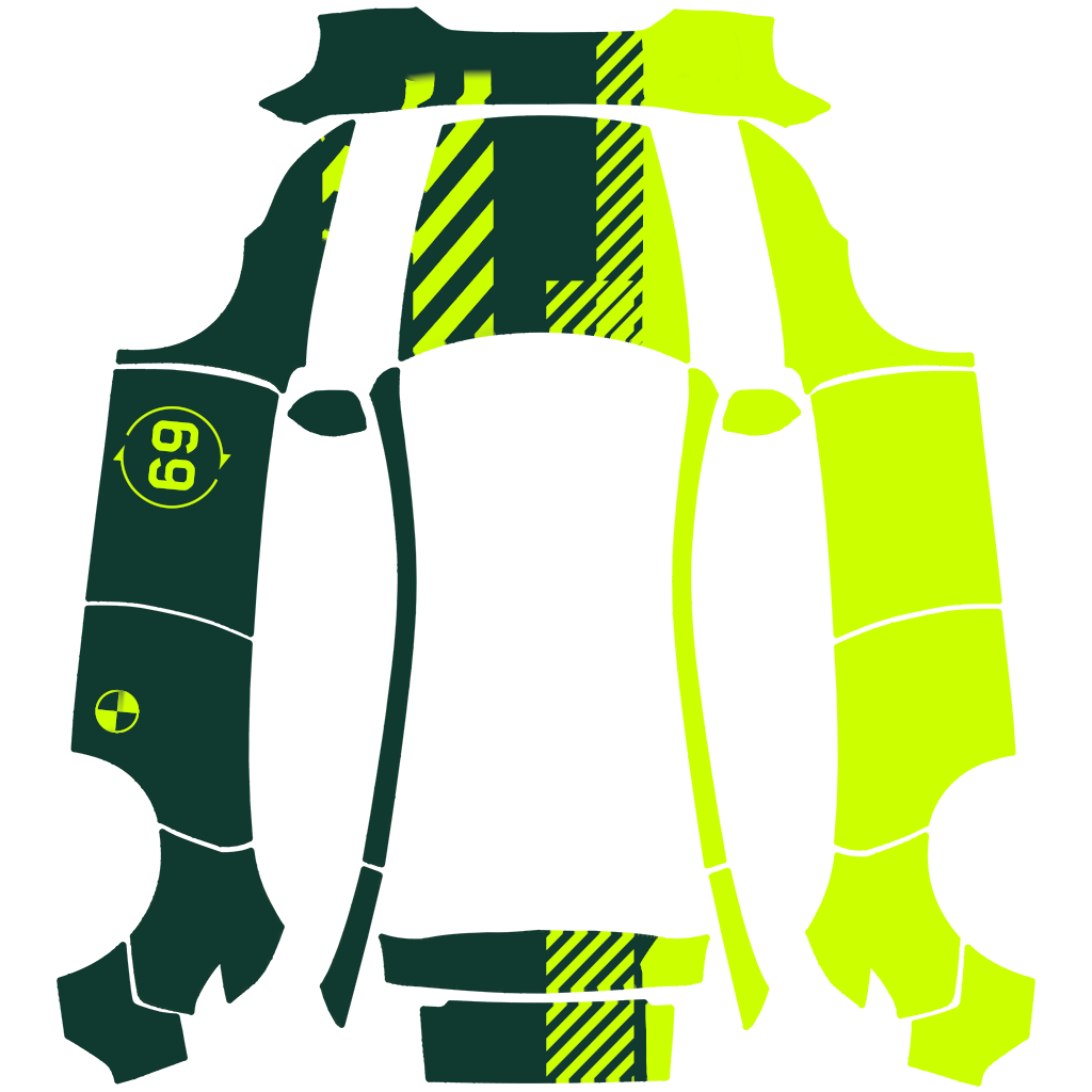 Divide Tesla Model Y 基础版 wrap design texture pattern