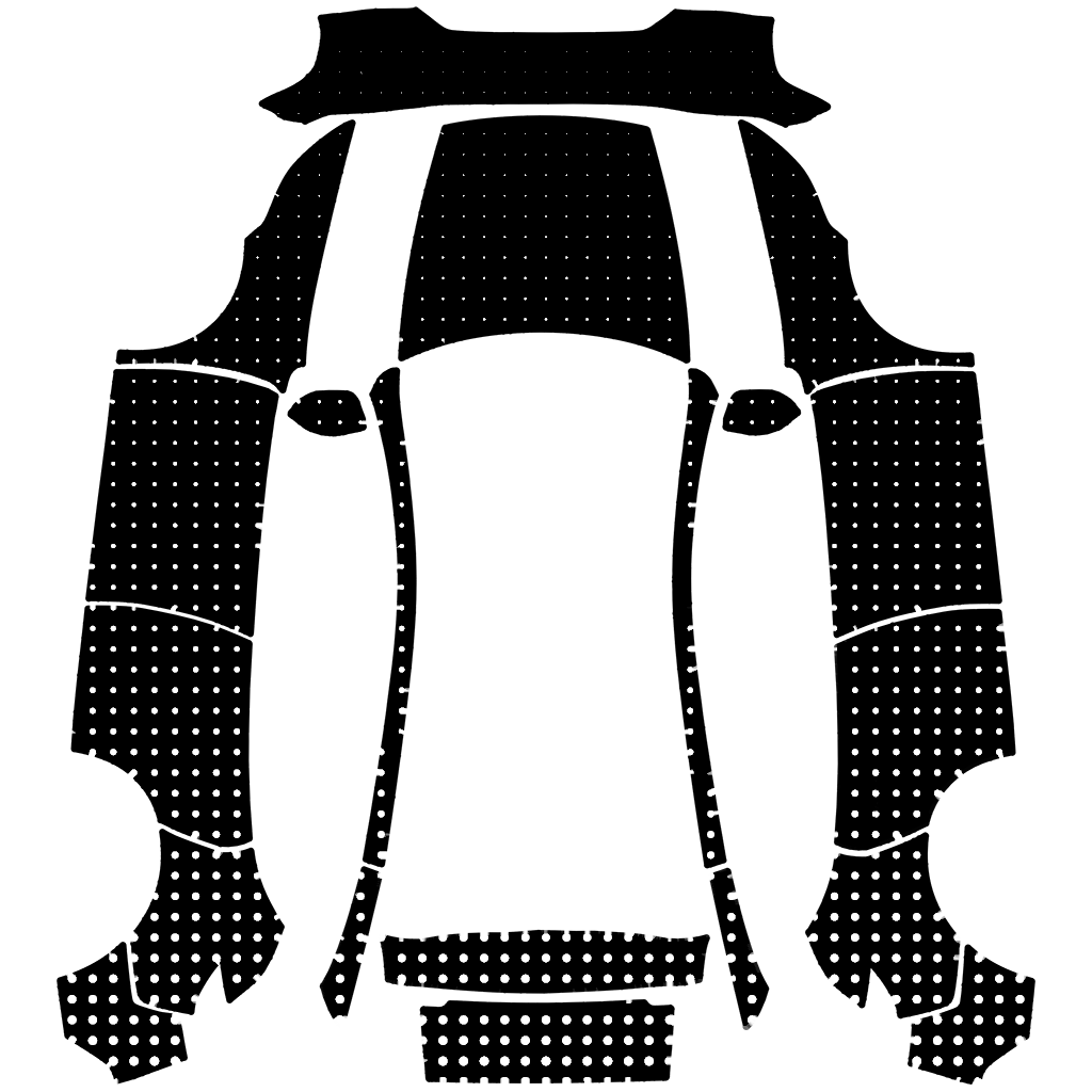 Dot Matrix Tesla Model Y 焕新版 wrap design texture pattern