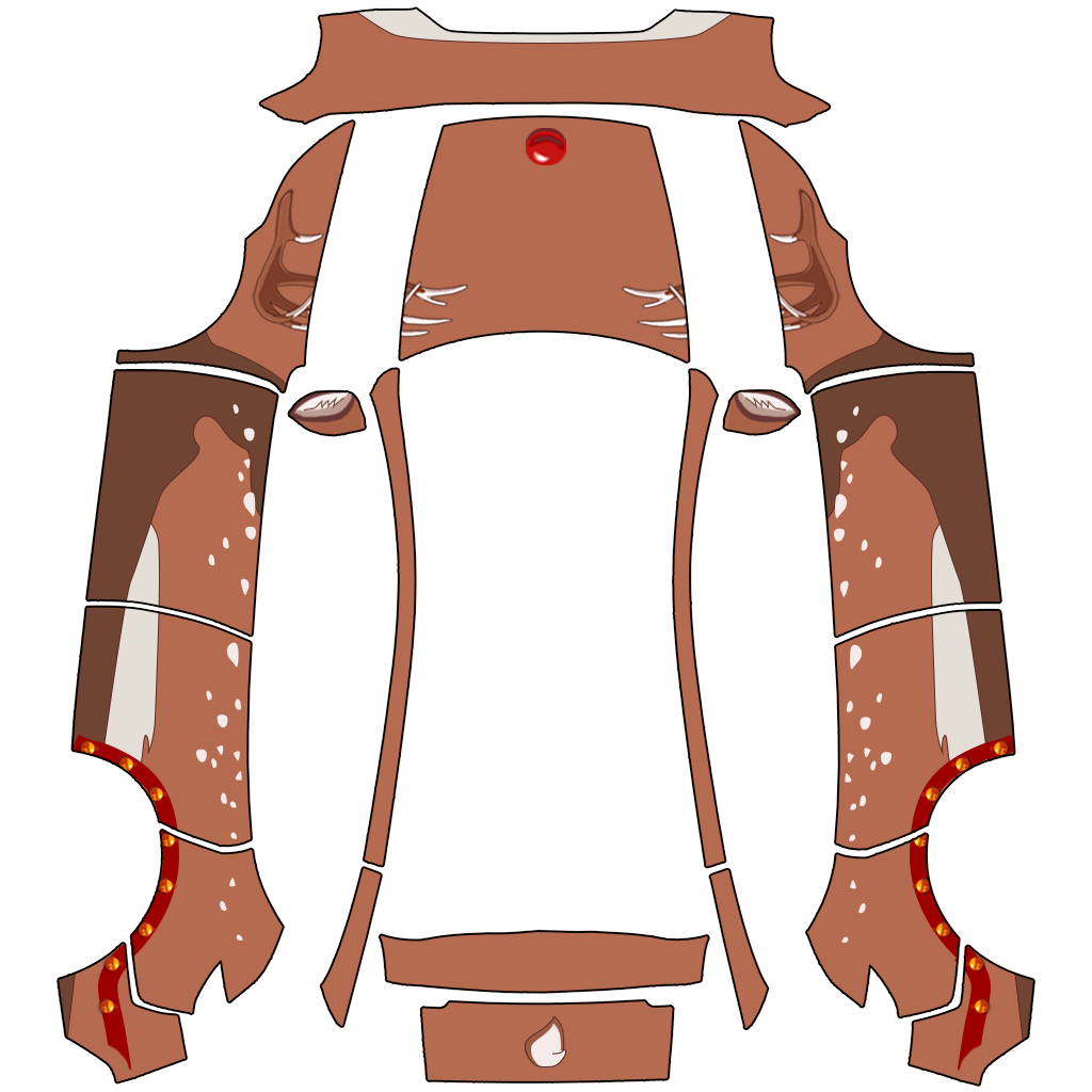 Reindeer Tesla Model Y 基础版 wrap design texture pattern