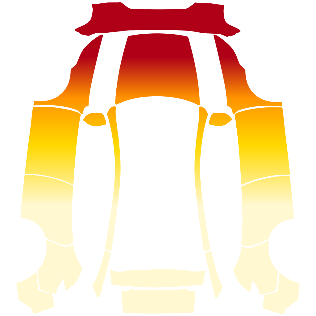 Vintage Gradient Tesla Model Y 焕新版 wrap design texture pattern