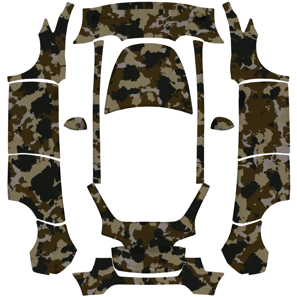 Camo Ops Tesla Model Y (Classic) wrap design texture pattern