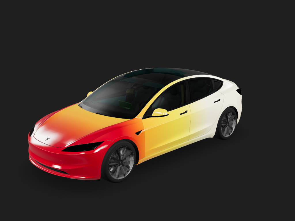 Heirloom Haze Tesla Model 3 Highland wrap design skin
