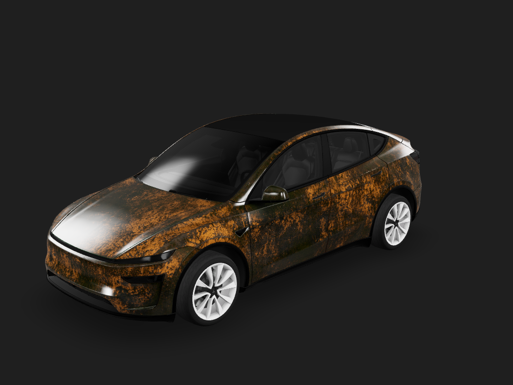 Apocalypse Tesla Model Y 焕新版 wrap design skin