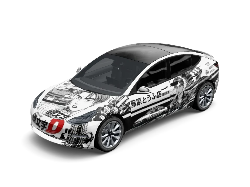 Initial D Tofu Shop Drift Wrap