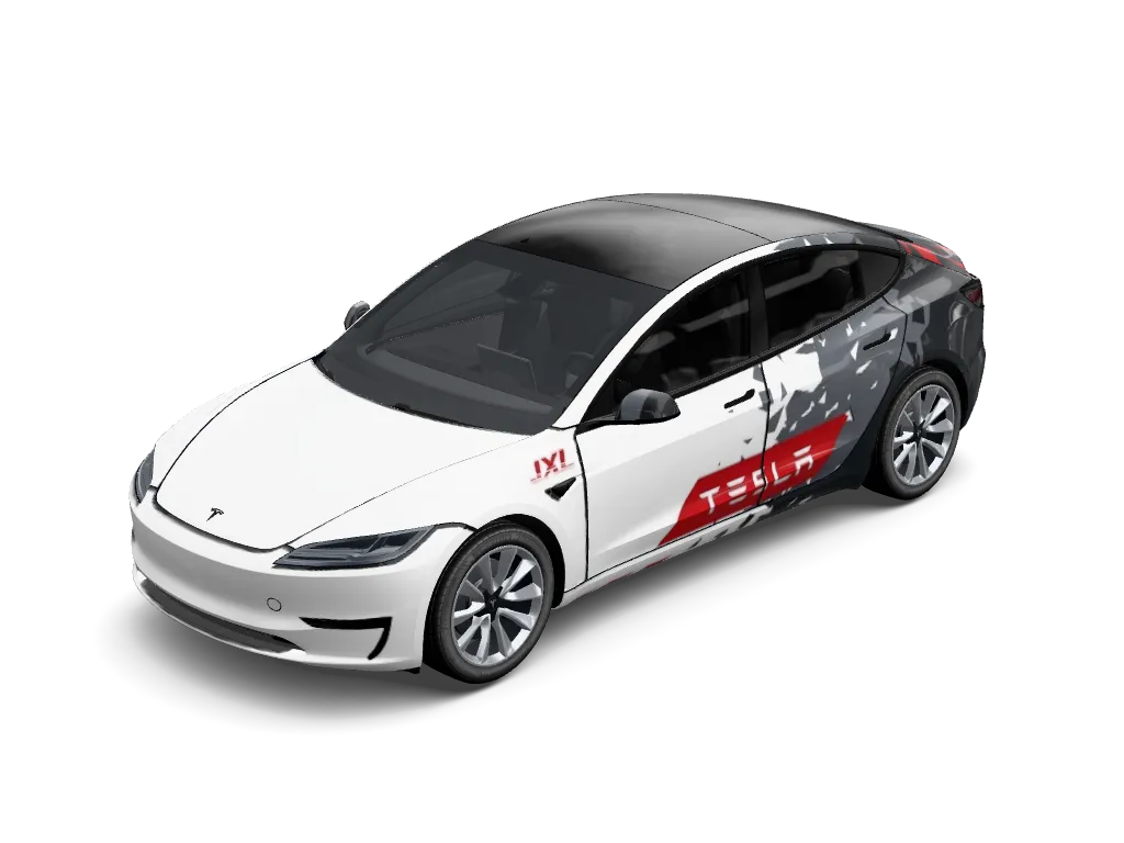 Tesla Scarlet Side Contrast