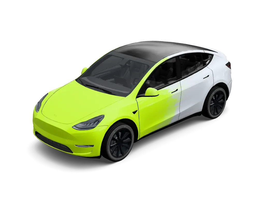 Acid Burnout Tesla model-y-pre-2025 wrap design skin