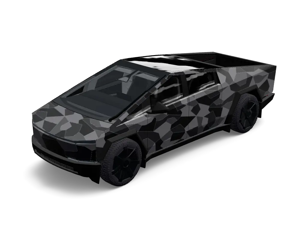Stealth Ops Tesla Cybertruck wrap design skin