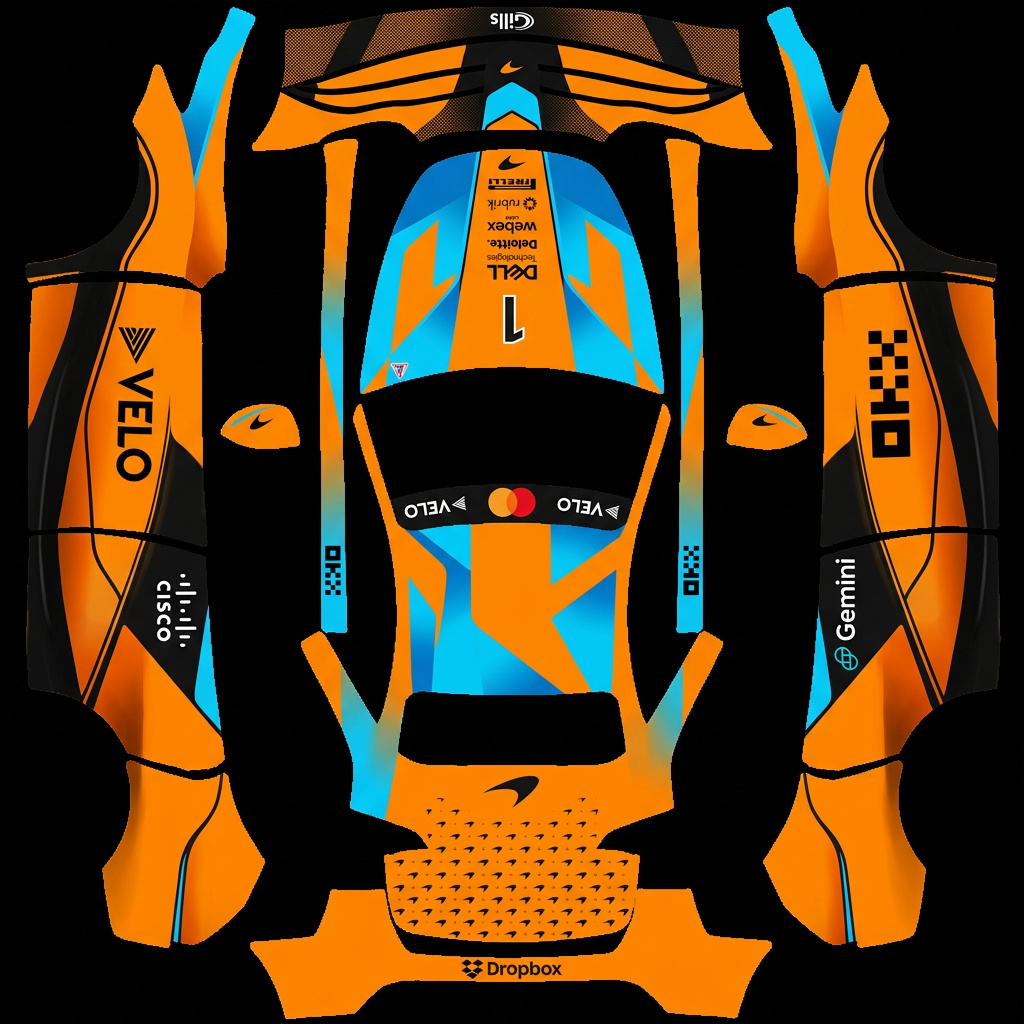 精准复刻 Tesla Model Y wrap texture - 照图还原，另一面不要镜像颠倒