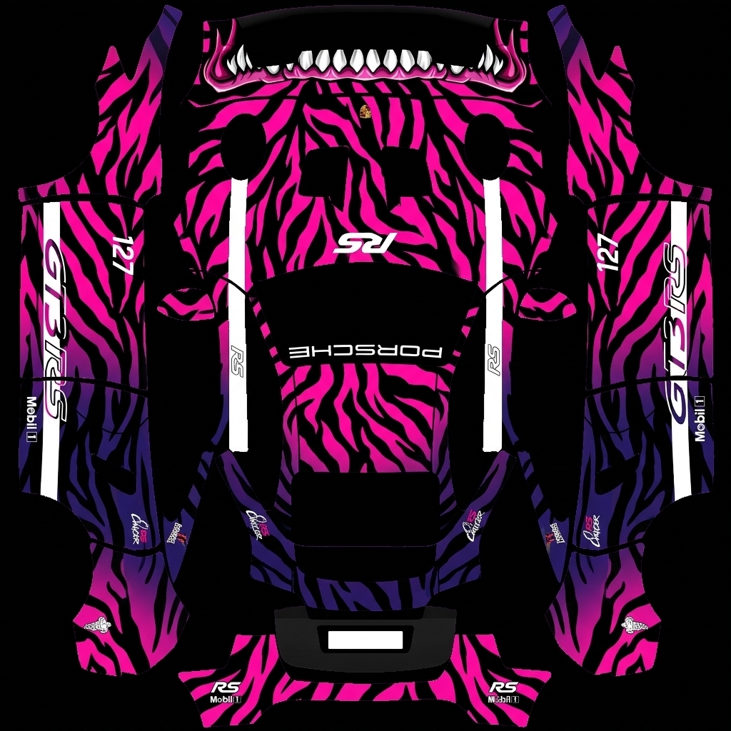 Y型焕新 Tesla Model Y wrap texture - 参考图片生成