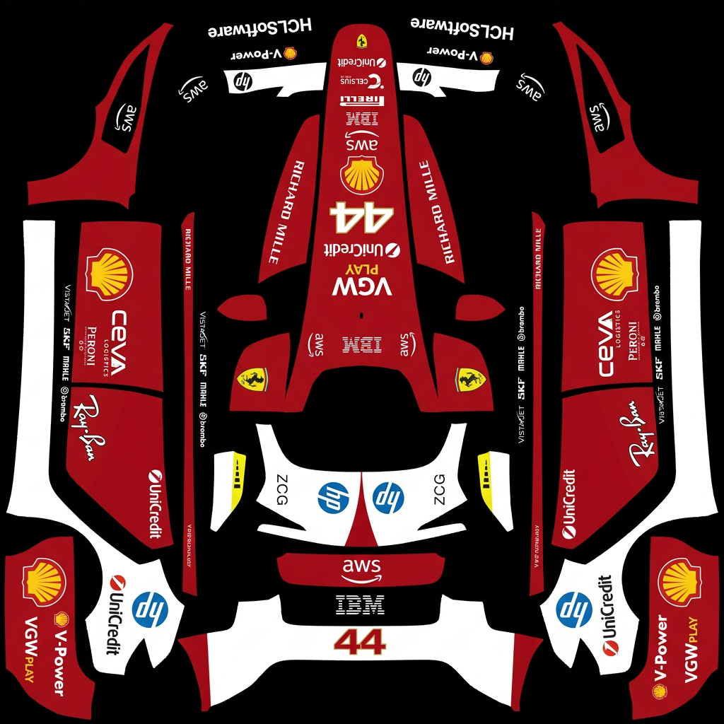 极致还原 Tesla Model 3 焕新版 wrap texture - 还原参考图涂装
