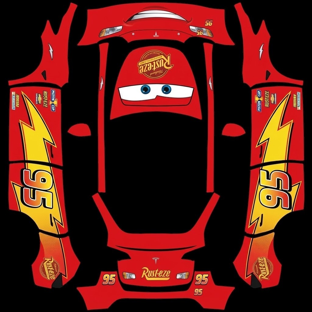 DIY Sticker Tesla Model Y wrap texture - DIY Sticker