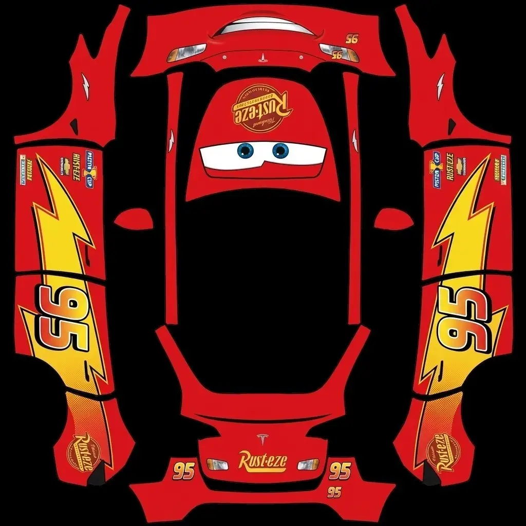 DIY Sticker Tesla Model Y wrap texture - DIY Sticker