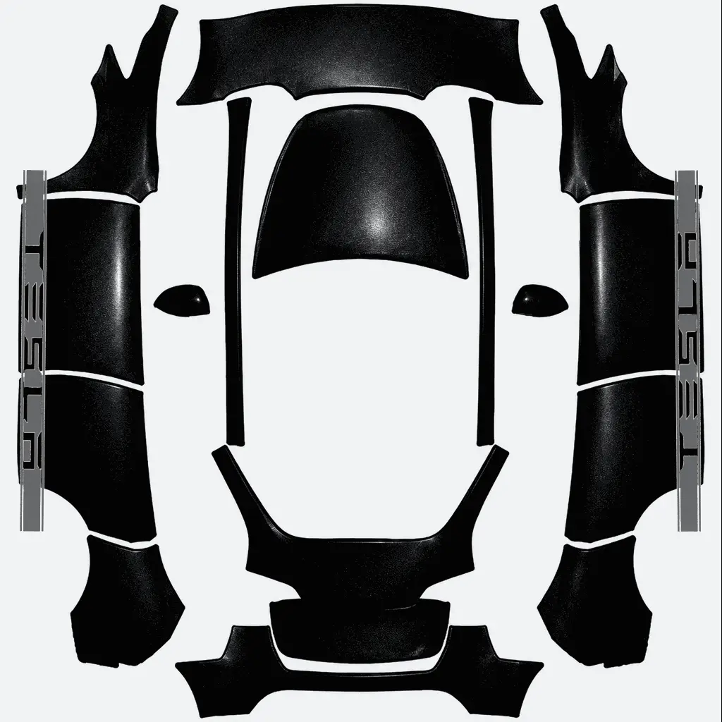 DIY Sticker Tesla Model Y wrap texture - DIY Sticker