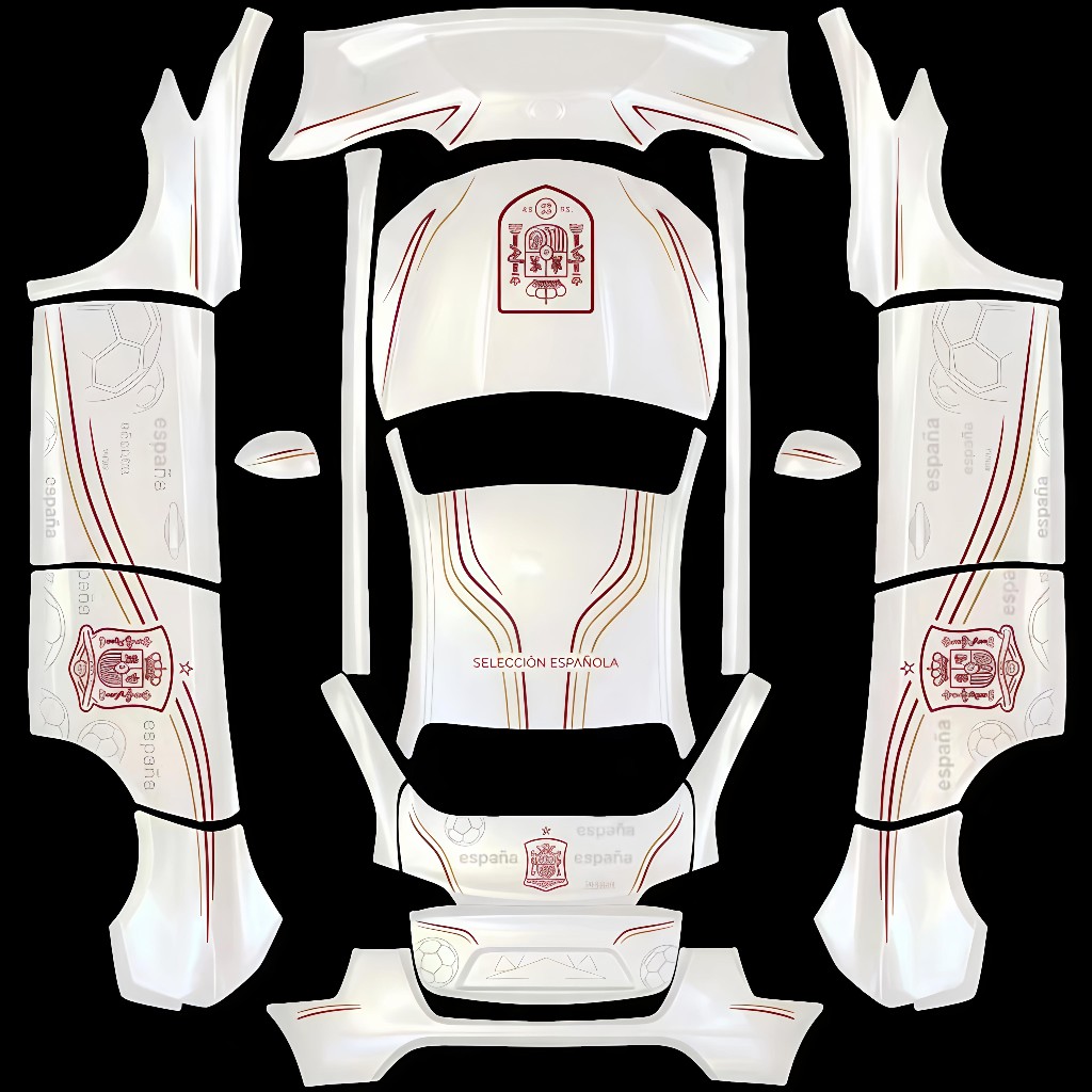 DIY Sticker Tesla Model Y wrap texture - DIY Sticker