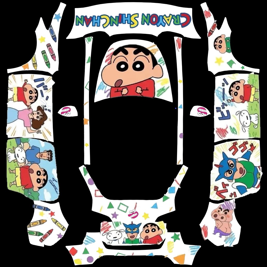 DIY Sticker Tesla Model Y wrap texture - DIY Sticker