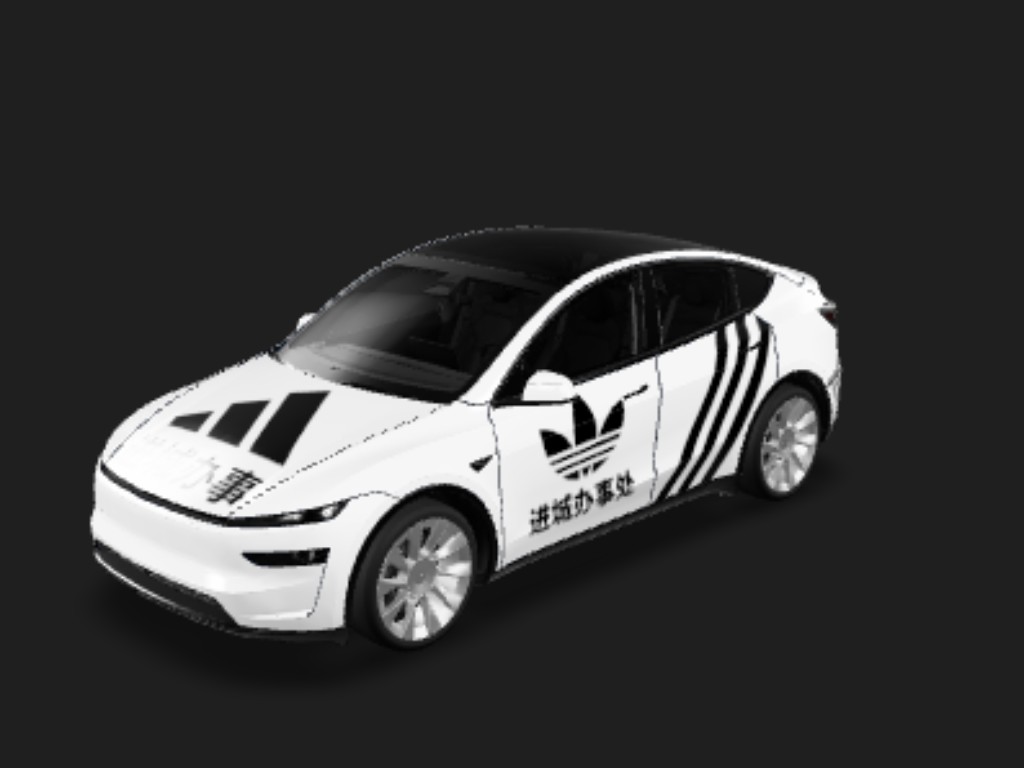 DIY Sticker Tesla Model Y 焕新版 wrap - DIY Sticker...