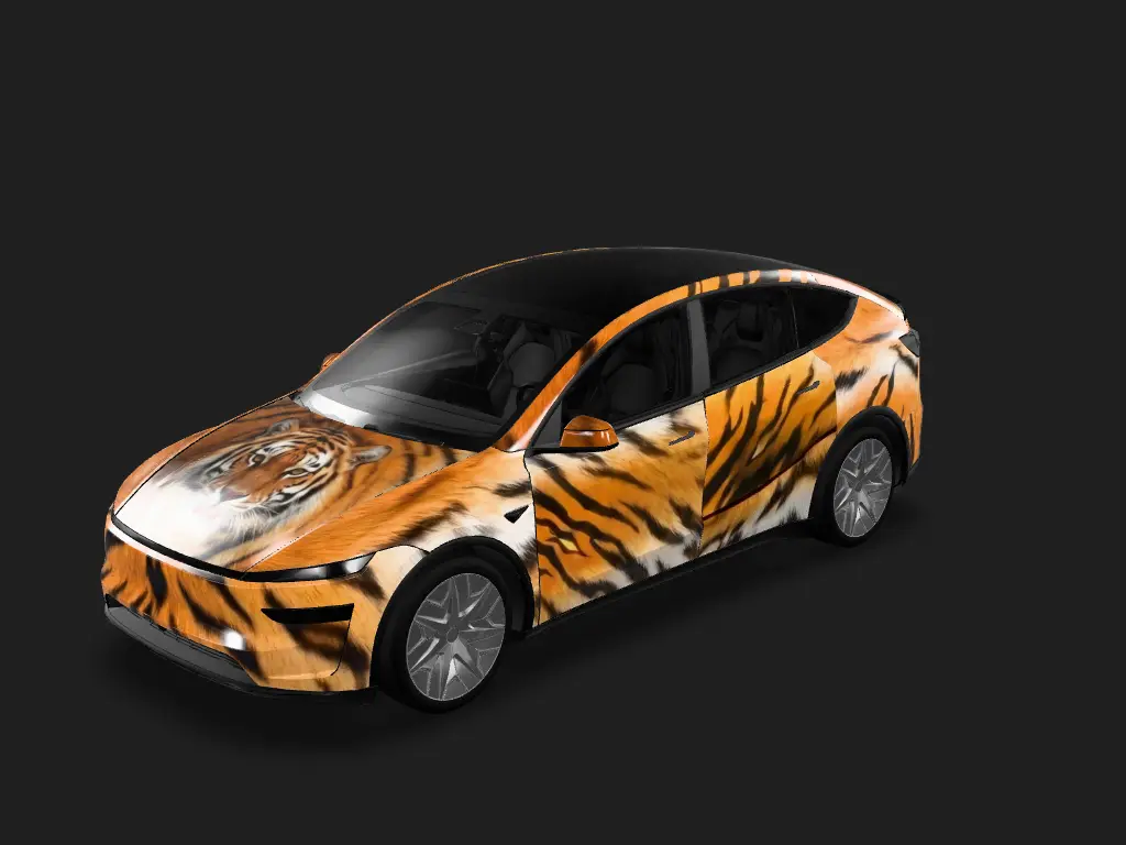 DIY Sticker Tesla 自定义 wrap - DIY Sticker...