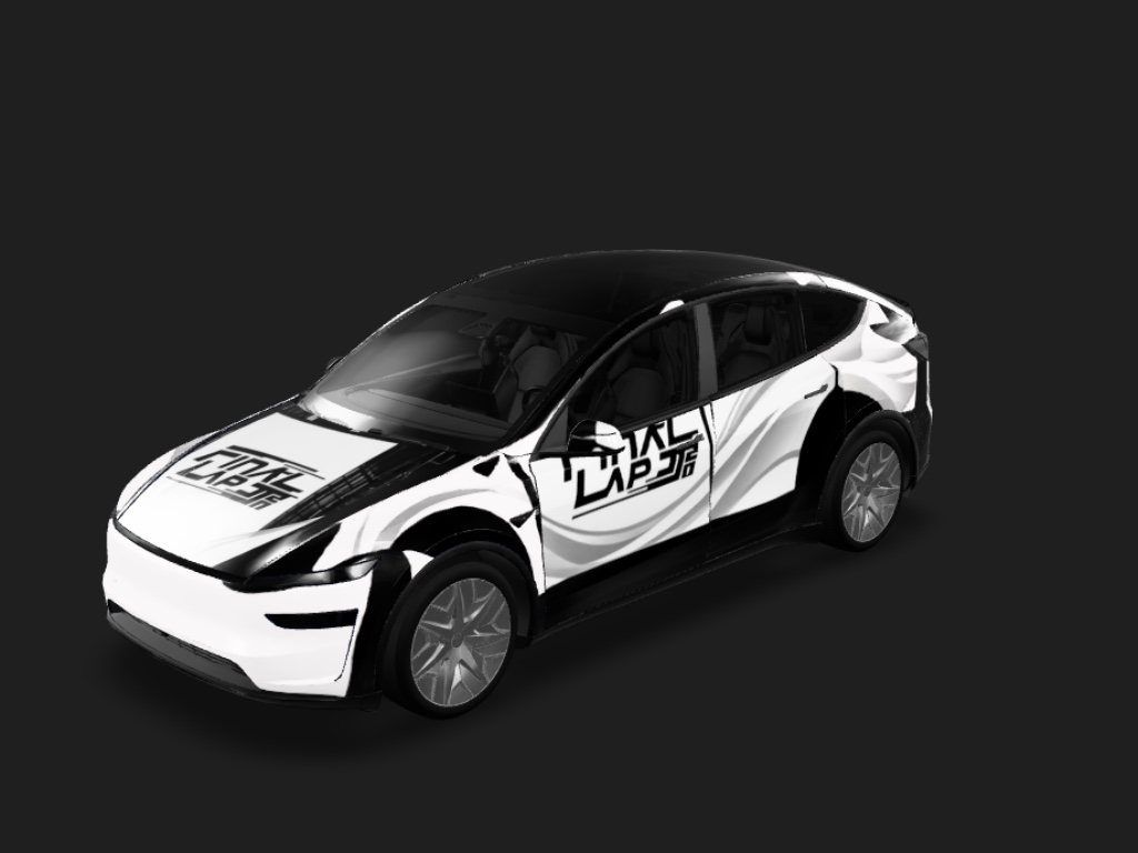 DIY Sticker Tesla Model Y L wrap - DIY Sticker...