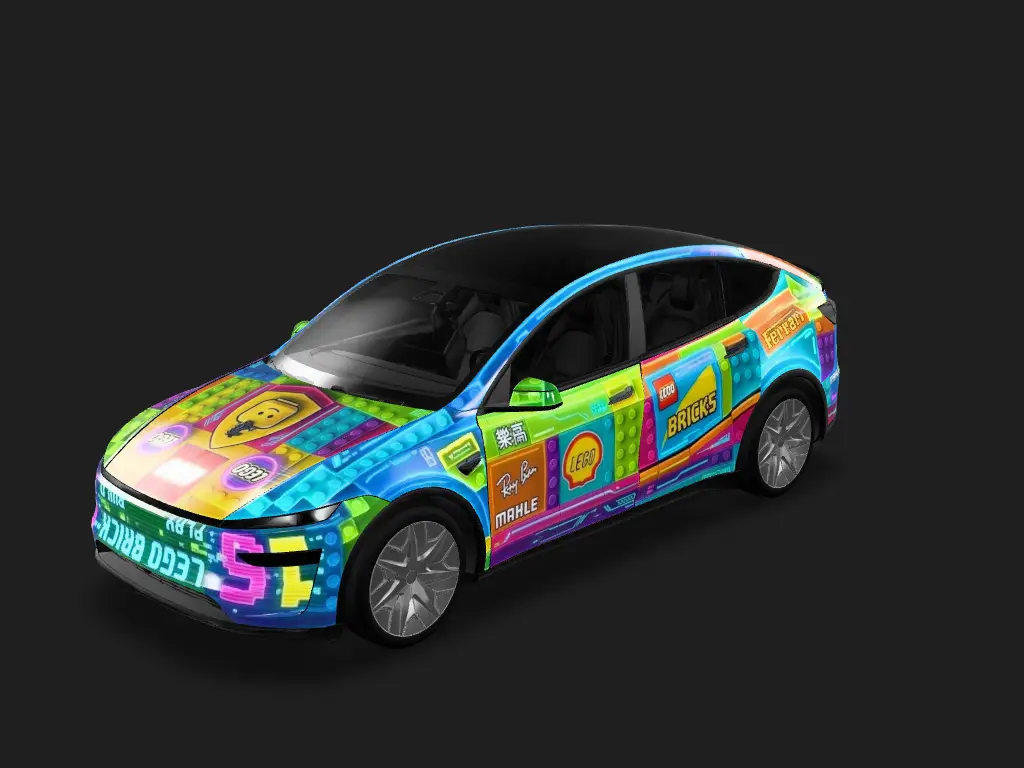 DIY Sticker Tesla Model Y L wrap - DIY Sticker...