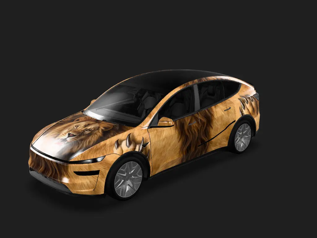 DIY Sticker Tesla 自定义 wrap - DIY Sticker...