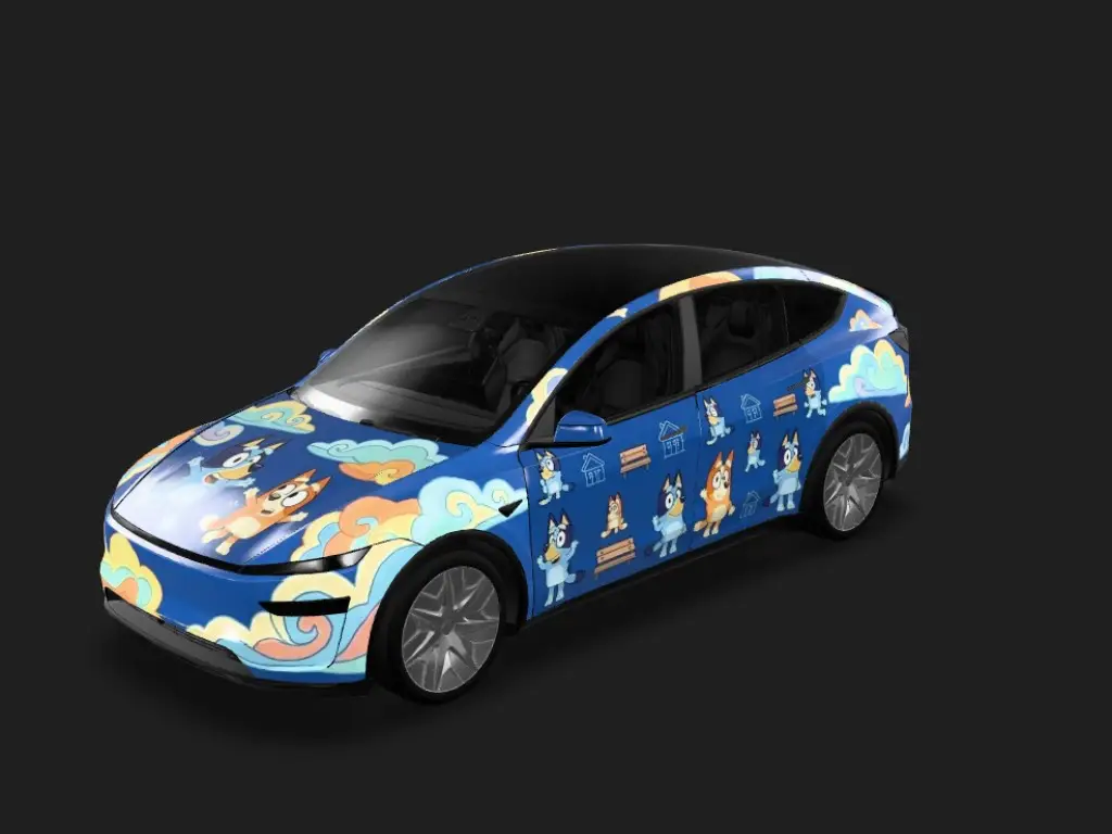 活力布鲁伊 Tesla Model Y L wrap - 布鲁伊...