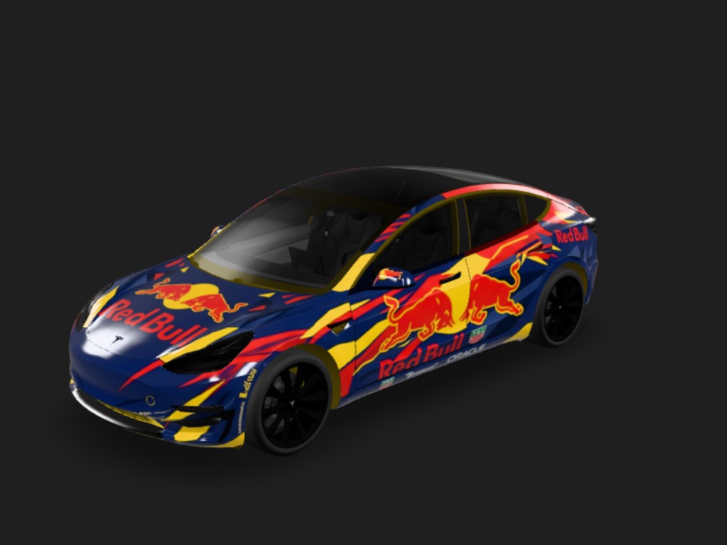 完美同源 Tesla Model 3 wrap - 一模一样的...